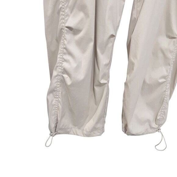J Jill Outdoor Hiking Cream Cargo Cropped Pant Size 14 Adjustable Waist/Hem - Picture 4 of 8
